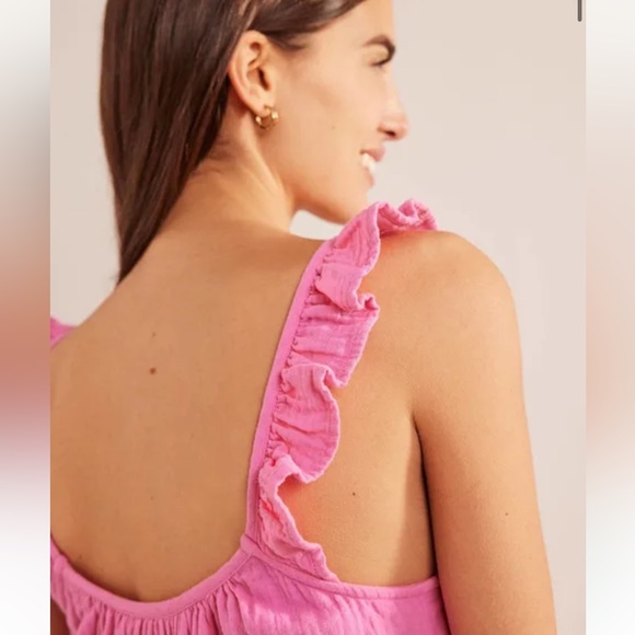 Boden Strappy Cheesecloth Dress - Picture 4 of 6